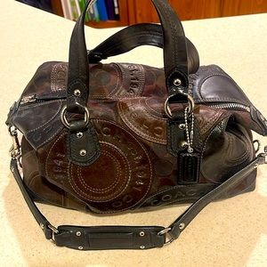 Coach Chocolate Brown Ashley Purse